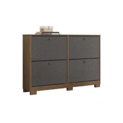 Comoda Zapatera Dormitorio 4 Puertas Con Patas