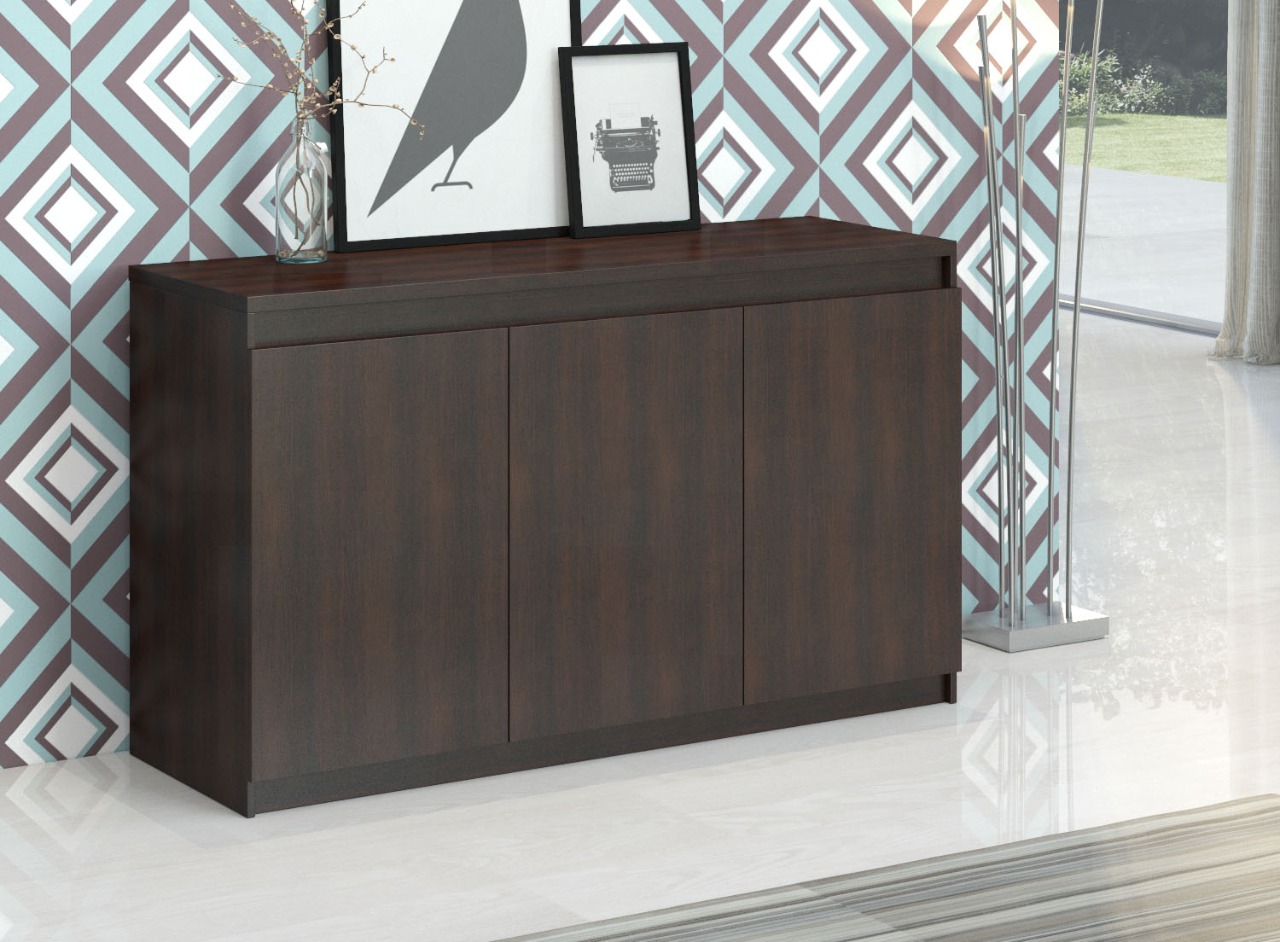 Aparador Bargueño De Comedor Con Estantes Alacena - Imagen 3