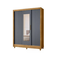 Ropero 3 Puertas Corredizas 2 Cajones Con Espejo Bolivia