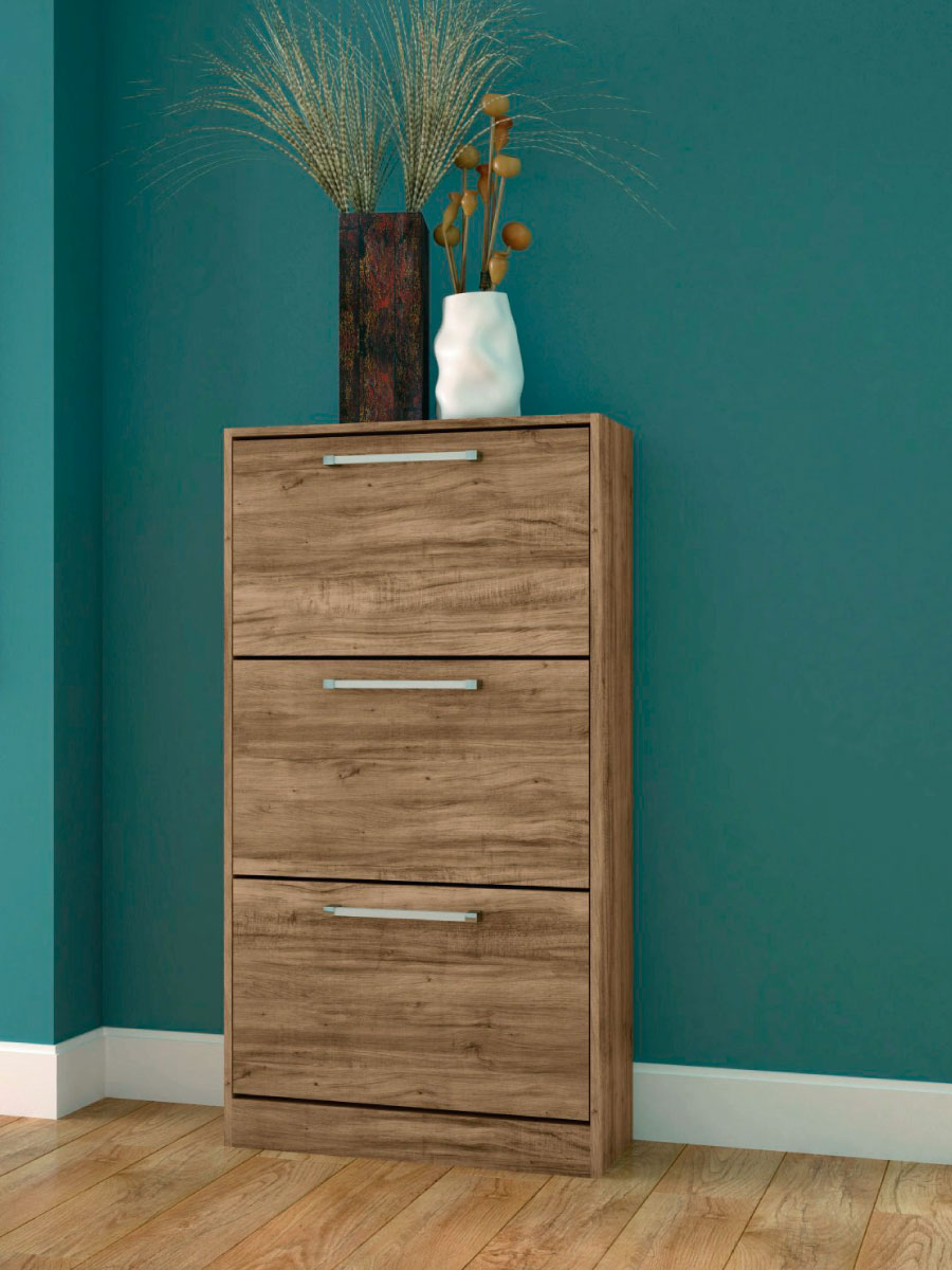 Zapatera Muebles 3 Puertas Dormitorio Atacama - Imagen 3