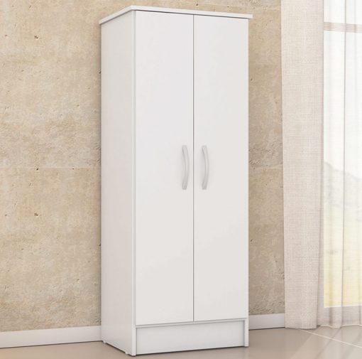 Mueble Multiuso 2 Puertas Estantes Para Dormitorio Oficina - Imagen 3