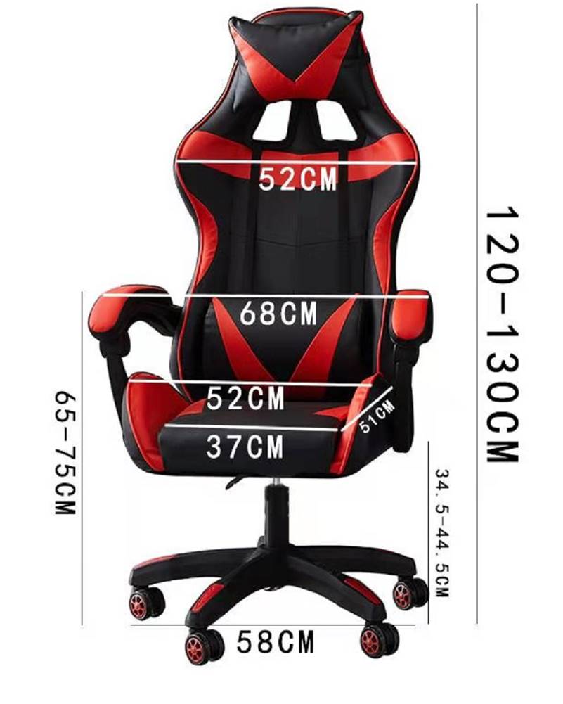 Combo Gamer Silla Con Almohadones + Escritorio Con Estantes - Imagen 3