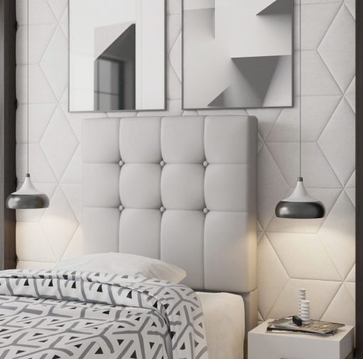 Respaldo Sommier Cama 1 Plaza Imperial 0.90 Dormitorio - Imagen 2