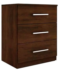 Mesa De Luz 3 Cajones Dormitorio Cp038