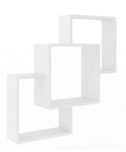 Biblioteca Estanterias Linea Retro Blanco Am3080