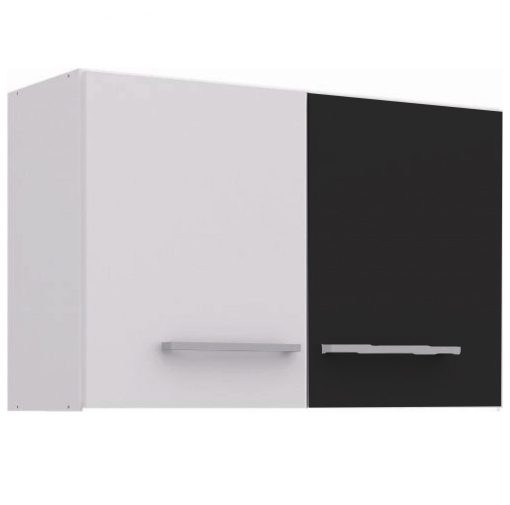 Aereos Cocina Mueble 2 Puertas Blanco/negro Cz623