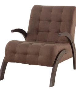 Butacas Living Sofa 1 Cuerpo Marron Flower