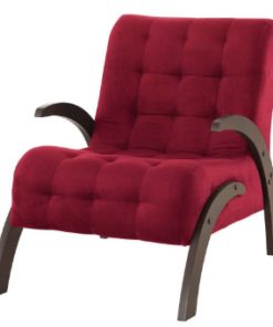 Butacas Living Sofa 1 Cuerpo Vino Flower