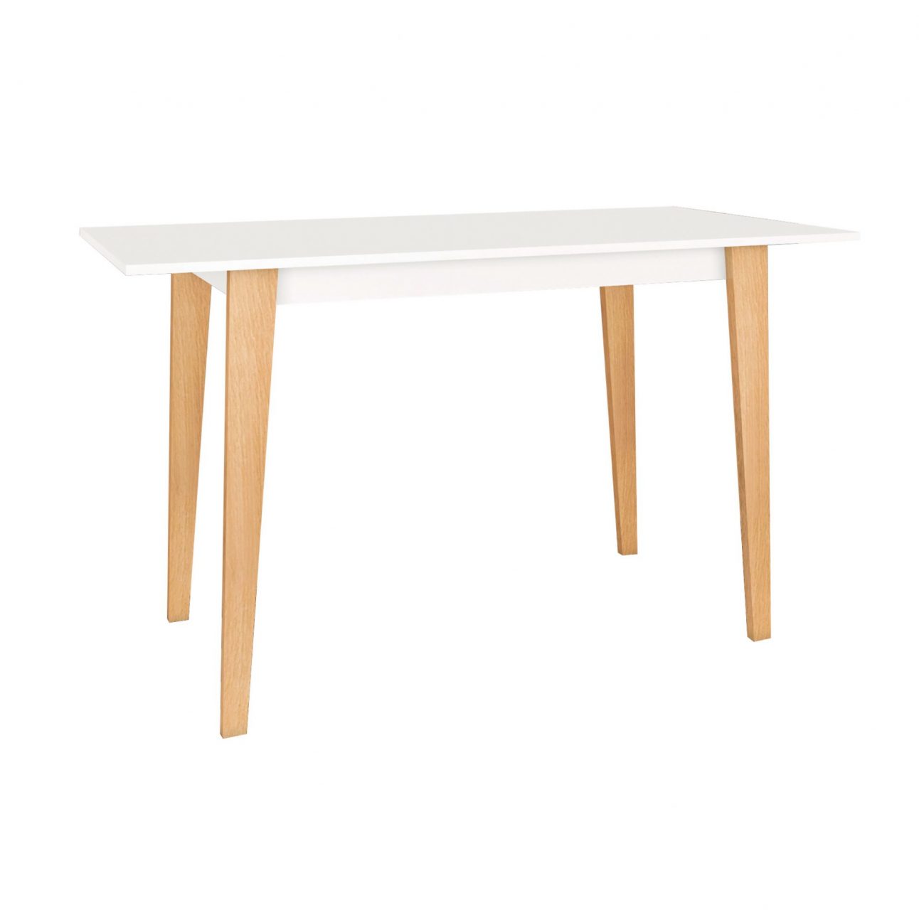 Mesa Escritorio Blanca Linea Retro Oficina