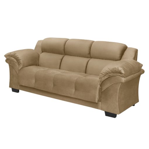 Sillon 3 Cuerpos Sofa Living Beige Oxford