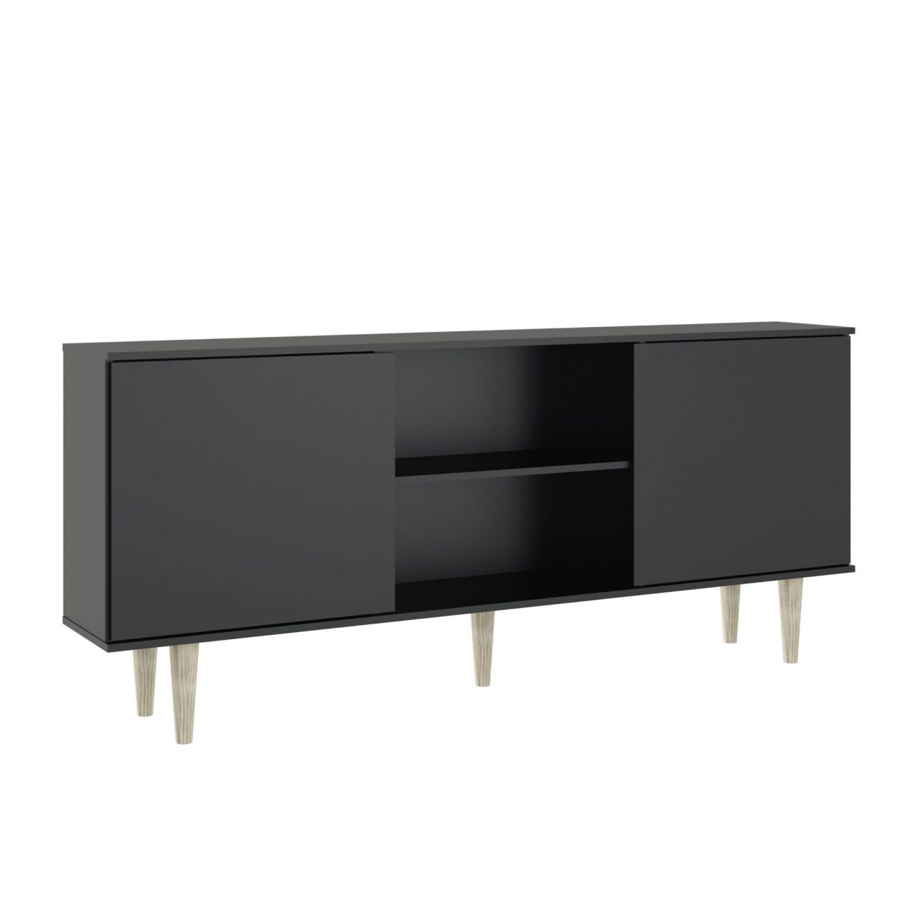 Rack Para Tv Con Diseño Escandinavo Aparador Para Juegos 2