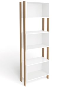 Biblioteca Estanterias Linea Retro Estantes blanco Rt3093
