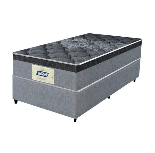 Sommier 1 Plaza Espuma Alta Densidad 150kg Altura 24cm S
