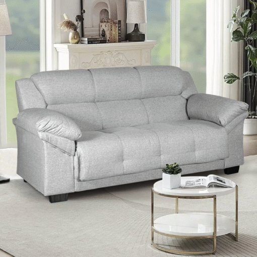 Sillón 3 Cuerpos Oxford Gris - Imagen 2