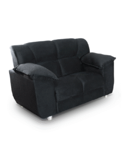 Sofá 2 Cuerpos Aguai Negro