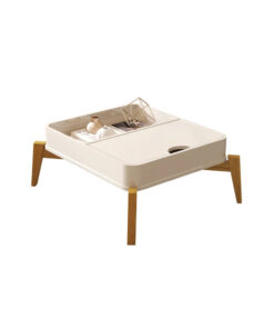 Mesa De Centro Living Con Gabeta Patas 100% Mfp