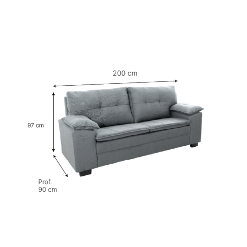 Sillón 3 Cuerpos New Florida - Imagen 3