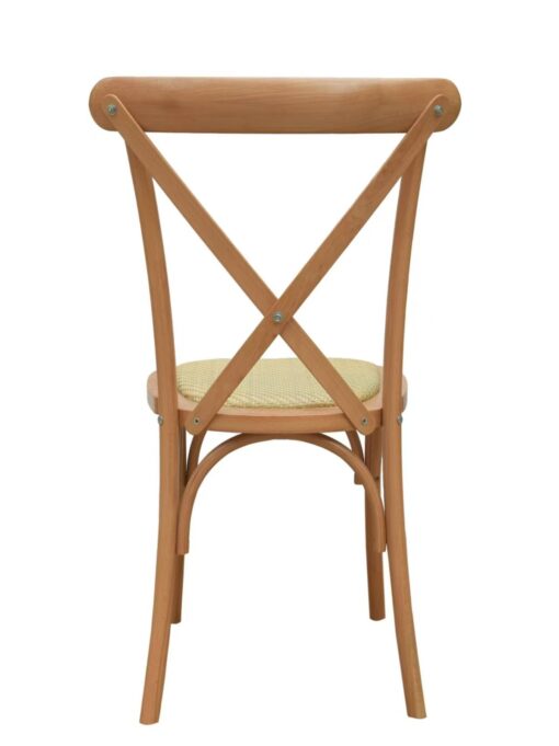 Silla Moderna de Diseño 100% Madera con Respaldo Curvo - Imagen 3