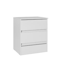 Mesa De Luz Fit 2 Cajones Moderna 100% Mdp