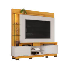 Rack Tv Modular Con Espejo Living Hasta Led 55