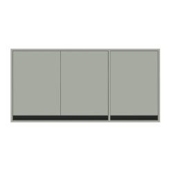 Aereo Modular Alto 3 Puertas Con Estante Mdp - Imagen 3
