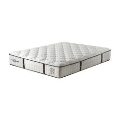 Colchon Sommier Queen Espuma Y Resortes Alta Densidad