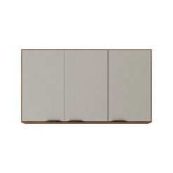 Mueble Aereo Alto De Cocina 3 Puertas Tiradores Metalicos Mdp